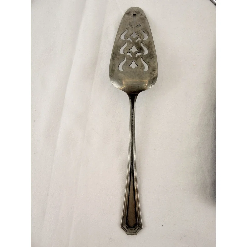 Kitchen Utensil Lot OXO Spatula EPNS Pie Server Ladle Slotted Spoon Vintage